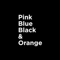 Pink Blue Black & Orange Tech Company in Thailand Logo